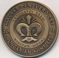 2012. "Magyar Pénzverő Zrt. Látogatói Érem / Elődeink Kolozsvár" Br emlékérem (42,5mm) T:1