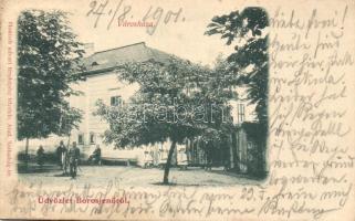 Borosjenő, Városháza; Honisch udvari fényképész felvétele / town hall (EB)