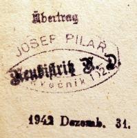 cca 1836-1879 Régi magyar és német nyelvű okmányok: kötelezvény, beadvány, nyugta, 2 iraton, több ok...