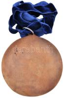 DN "Custodes vinorum de Villány" Br plakett, füllel szalagon. Szign.: TF (100mm) T:1-