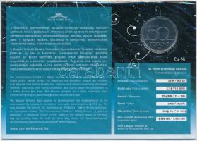 2005. 50Ft "Nemzetközi Gyermekmentő Szolgálat" elsőnapi veret sorszámozott emléklapon T:BU