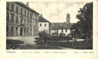 Késmárk, Régi és új líceum / old and new lyceum (EK)