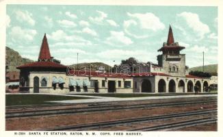 Raton, New Mexico, Santa Fe Station, Corp. Fred Harvey (EB)