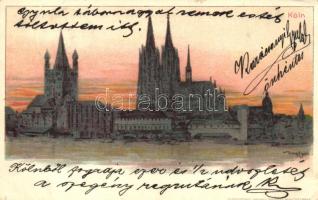 1899 Köln, Kosmos litho s: Basch Árpád (EB)