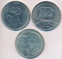 1980. 100Ft Ni "Szovjet-magyar közös űrrepülés" + 1981. 100Ft Ni "FAO I." + 1983...