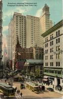 New York, Broadway showing Telephone and Telegraph Building