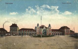 Debrecen, vasútállomás (fa)