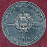1982. 100Ft "Labdarúgó VB" + 1983. 100Ft "Czóbel Béla" + 100Ft "Széchenyi I...