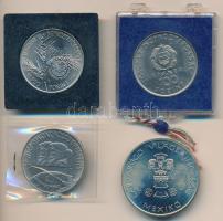 1980. 100Ft Ni "Szovjet-magyar közös űrrepülés" (2x) az egyik plombált MNB tokban " 1...