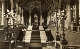 Budapest V. Országház, Díszlépcső, belső