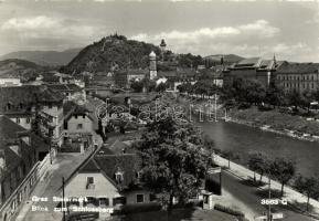 33 db RÉGI és 7 db MODERN osztrák városképes lap, benne néhány fotó / 33 old and 7 modern Austrian p...