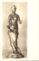 43 db vegyes, szobor témájú motívum lap, benne néhány fotó, vegyes minőségű / 43 mixed postcards, ma...