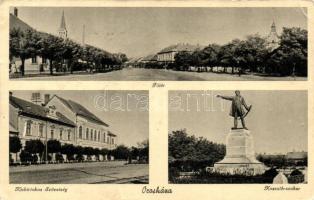 Orosháza, Kisbirtokos Szövetség, Fő tér, Kossuth szobor (EK)