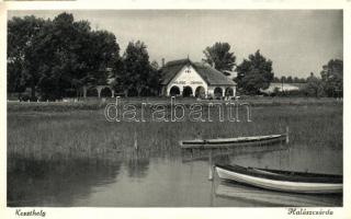 Keszthely, Halászcsárda, csónakok