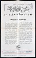 1929-1940 Baráthosi-Balogh Benedek Turáni könyvei(24 kötet) ismertető füzete, Turánröpívek(A Magyaro...