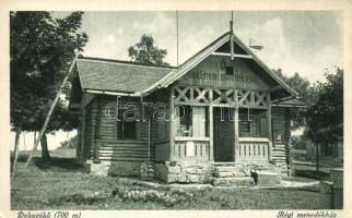 Dobogókő, a Magyar Turista Egyesület Báró Eötvös Lóránd menedékháza