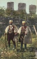 Due Capi di bande della Malakastra, Albanian soldiers (EK)