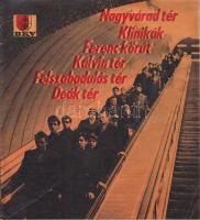 1976 Az M3-as metró Deák tér és Nagyvárad tér közötti szakaszának átadása alkalmából kiadott ismertető füzet