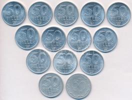 1953-1990. 50f Al (14x) T:1,1-,2-