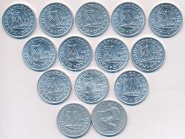 1953-1990. 50f Al (14x) T:1,1-,2-