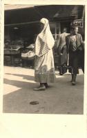 Sarajevo, market, woman, photo