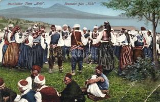 Bosnyák Kolo néptánc, folklór, Bosnian folk dance Kolo, folklore