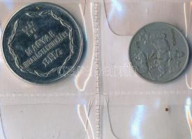 33db vegyes magyar és külföldi fémpénz albumba rendezve T:vegyes