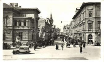 Szabadka, Kossuth Lajos utca, autó / street, automobile