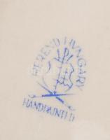 Herendi jegesmedve (Markup Béla), fehér mázas, jelzett, hibátlan, m: 19, h:21 cm