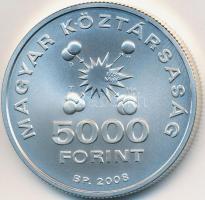 2008. 5000Ft Ag "Teller Ede" T:BU Tanúsítvánnyal