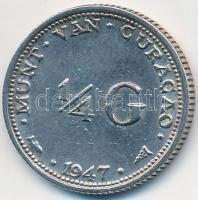 Curacao 1947 1/4G Ag "I. Vilma" T:2-
Curacao 1947 1/4 Gulden Ag "Wilhelmina I" C...