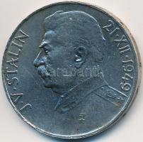 Csehszlovákia 1949. 100K Ag "Sztálin" T:2 Czechoslovakia 1949. 100 Korun Ag "Stalin" C:XF Krause KM# 30