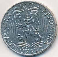 Csehszlovákia 1949. 100K Ag "Sztálin" T:2
Czechoslovakia 1949. 100 Korun Ag "Stalin&q...