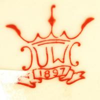 United Wilson imari mintás váza, kézzel festett, jelzett, hibátlan, m:36 cm