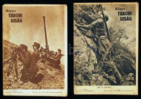 1944 A Képes Tábori Újság III. évfolyamának 32. és 37. száma sok érdekes képpel