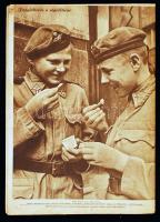 1944 A Képes Tábori Újság III. évfolyamának 32. és 37. száma sok érdekes képpel