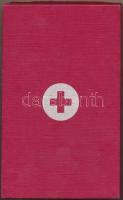 Ausztria 1969. &quot;Az Osztrák Vöröskereszt Véradói Szolgálati Érme&quot; kitüntetéshez járó adományozói tok  Austria 1969. Awarding case of the &quot;Service Medal of the Austrian Red Cross to the Blood Donations&quot; decoration