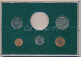 Malawi 1971. Decimális érmék szet (1 hiány) eredeti tokban T:BU / Malawi 1971. Decimal coin set in o...
