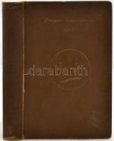 1911 Kincses Kalendárium. Sok érdekes információval, illusztrációval. Dombornyomott, egészvászon kötésben.