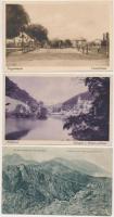 123 db háború előtti, vegyes minőségű képeslap a történelmi Magyarország területéről / 123 pre-1945 postcards from the territories of the late Kingdom of Hungary; mixed quality