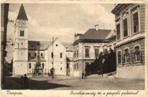 Veszprém, Szentháromság tér, Püspöki palota (kis szakadás / small tear)