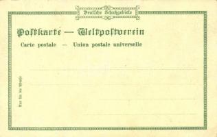 Windhoek, Kommissariat, Major Leutwein / German colonial postcard, litho
