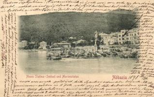Abbazia, Marienstatue / statue