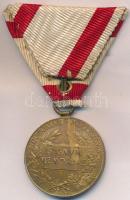 1898. "Jubileumi Emlékérem Fegyveres Erő Számára / Signum memoriae (AVSTR)" Br kitüntetés ...