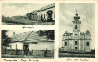 Nagyperkáta templom, Krepsz Pál üzlete (fa)