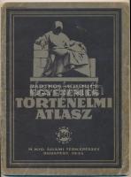 Barthos-Kurucz: Egyetemes történelmi atlasz. Bp., 1935, Magyar Királyi Állami Térképészet. Sok színes történeti térképpel. Kopott papírkötésben, egyébként jó állapotban.