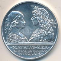 1990. 500Ft Ag "Mátyás király / Beatrix" T:BU
Adamo EM113