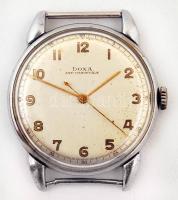 cca 1960 Nagyméretű Doxa anti magnetic mechanikus karóra. Működik! / Large Doxa anti magnetic watch. Works. d:36 mm