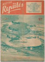 1949 a Magyar repülés ismeretterjesztő folyóirat II. évf. 3. száma, sok érdekes írással, képekkel, G...