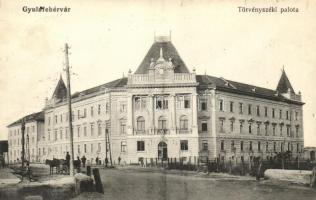 Gyulafehérvár, Törvényszéki palota; Weisz Bernát kiadása / courthouse palace